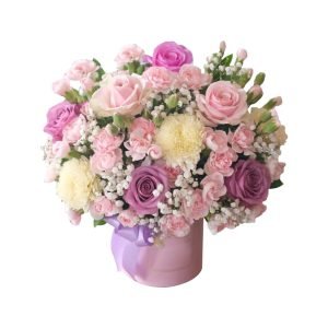 Candy Cream Flower Bloom Box