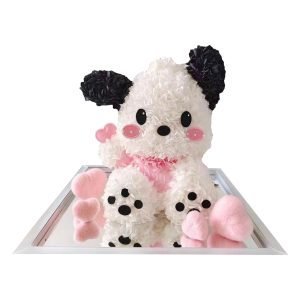 Everlasting Flowers Styled Gift Pochacco In Premium Gift Box Flower Bear Gift